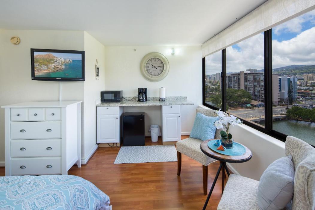 Modern Waikiki Sleek Studio 호놀룰루 외부 사진